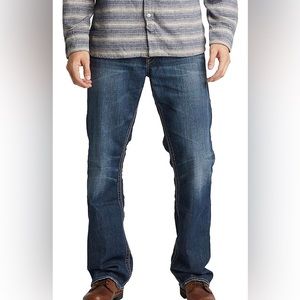 Silver Jeans Co. Men's Gordie Relaxed Fit Straight Leg Jeans